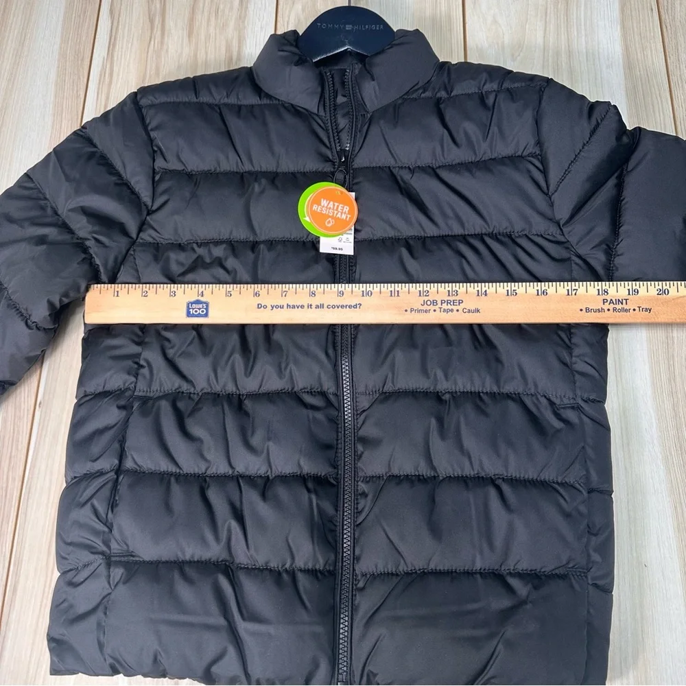 NWT children’s place boys black puffer jacket size‎ Large 10/12